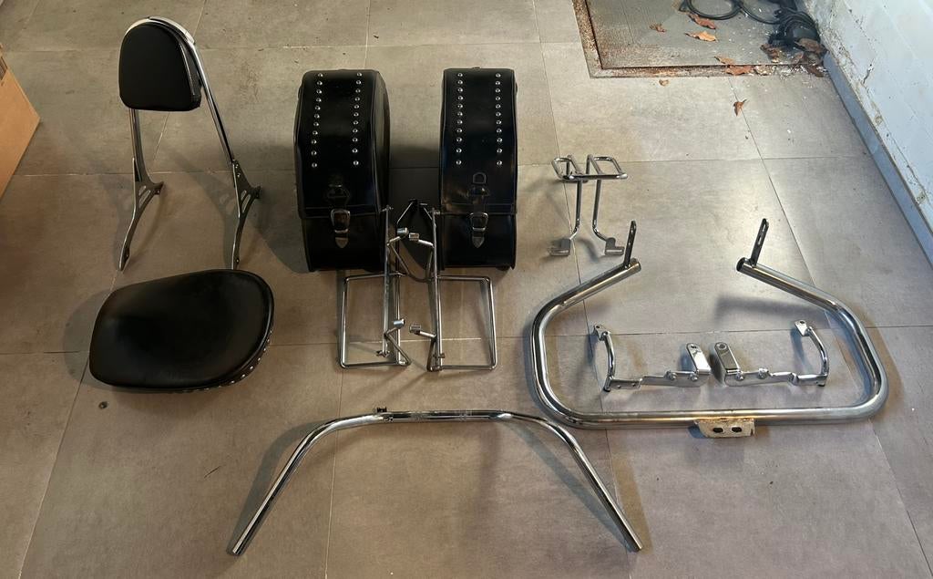 Originele Yamaha Wild Star XV1600 onderdelen, Motoren, Ophalen