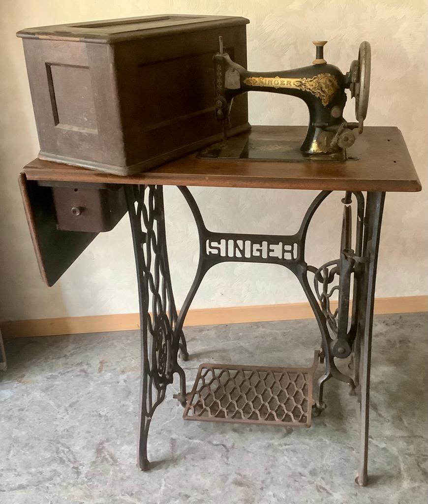 Authentieke antieke Singer naaimachine !, Antiek en Kunst, Antiek | Naaimachines, Ophalen