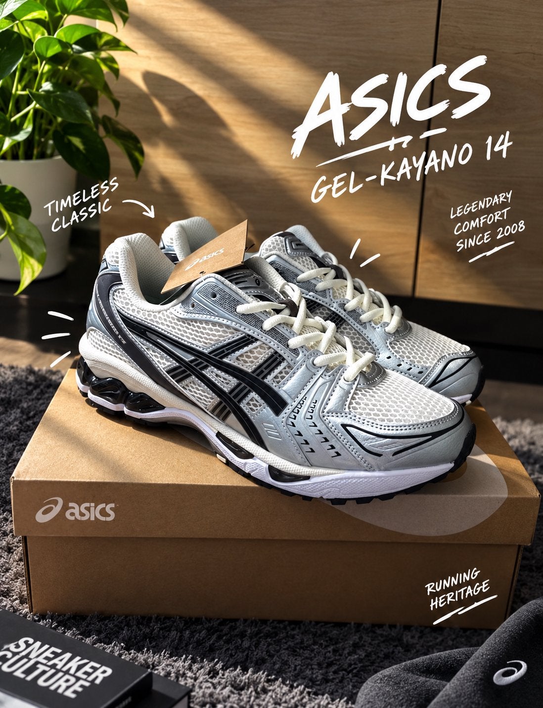 Asics gel kayano 14, Overige kleuren, Ophalen of Verzenden, Zo goed als nieuw, Sneakers