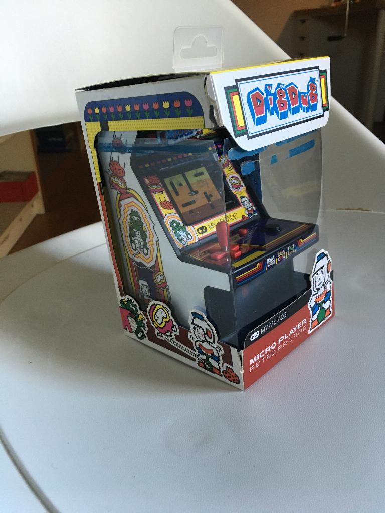 Dig Dug 6inch My Arcade Micro Arcade Mini borne arcade, Enlèvement ou Envoi, 1 joueur, À partir de 7 ans, Aventure et Action