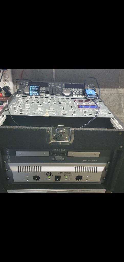 DJ PA set, Audio, Tv en Foto, Versterkers en Ontvangers, Gebruikt, 120 watt of meer, Ophalen