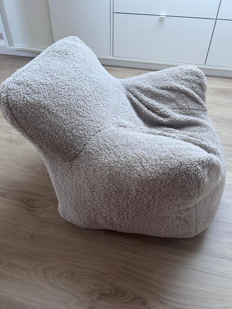 Zitzak peuterstoel, Huis en Inrichting, Ophalen, Zo goed als nieuw, Beige, Zitzak
