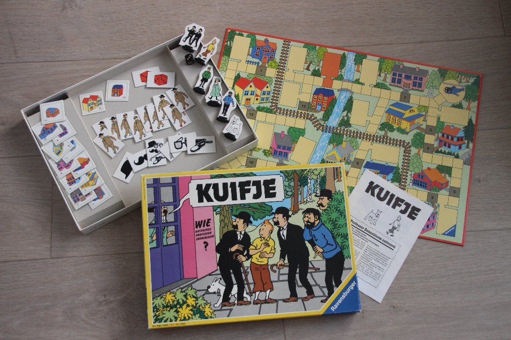 Vintage bordspel Wie ontvoerde Zonnebloem? Kuifje Ravensburg, Verzenden, Kuifje, Zo goed als nieuw
