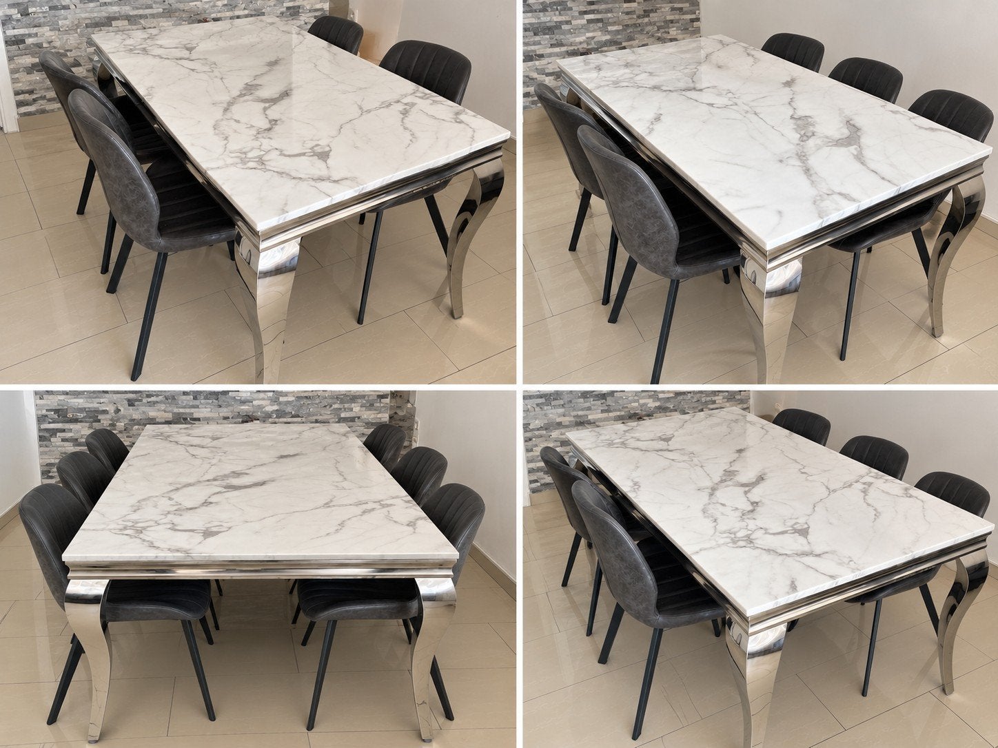 Marmeren eettafel te koop, Huis en Inrichting, Ophalen