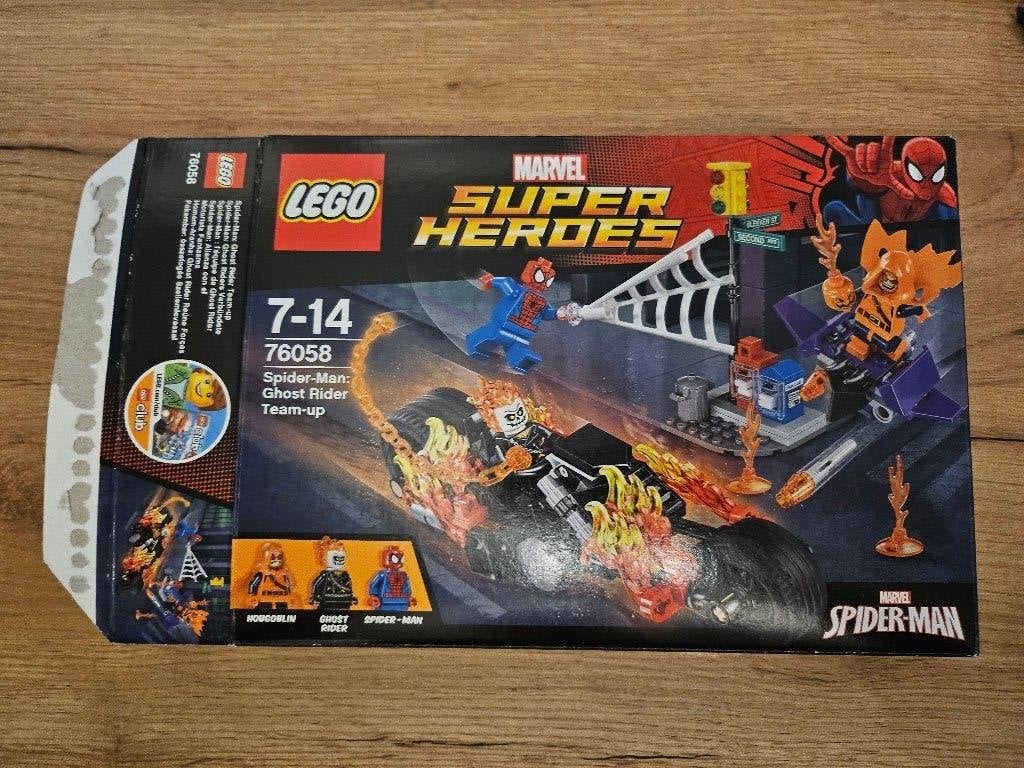 Lego 76058 Spider-Man: Ghost Rider Team-Up, Instructions incluses, Enlèvement ou Envoi, Marvel, Lego