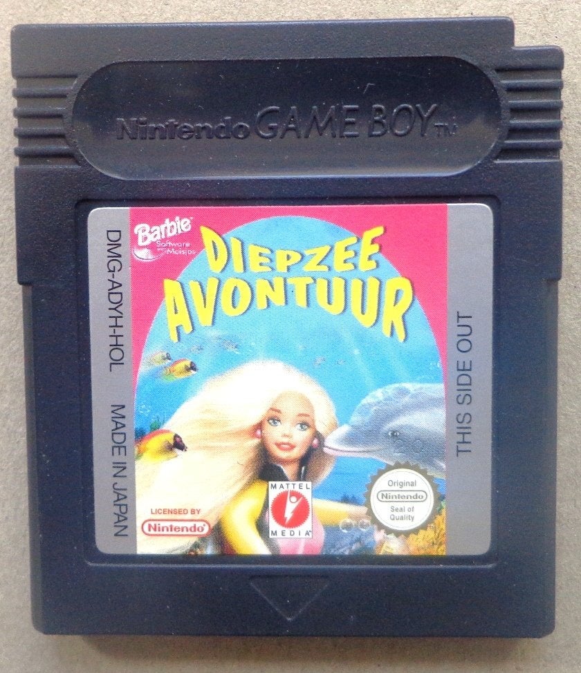 Barbie Diepzee Avontuur voor de Gameboy Color en Advance, Games en Spelcomputers, Games | Nintendo Game Boy, Ophalen of Verzenden
