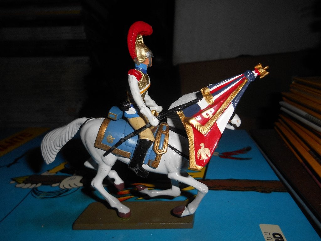 Starlux Porte drapeau 1er empire, Collections, Enlèvement ou Envoi