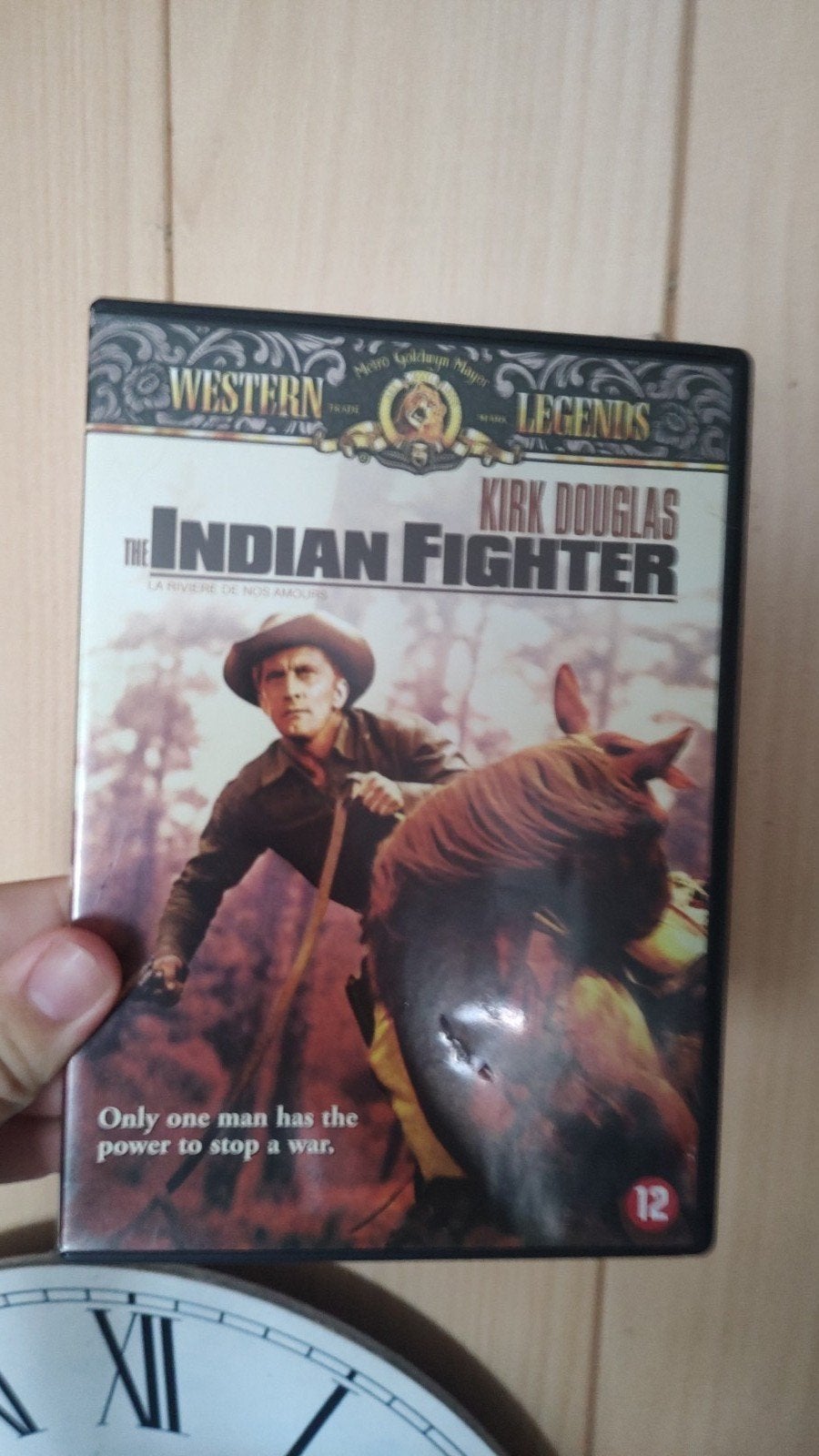 Un western classique de The Indian Fighter avec Burt Lancast, Allemand, Enlèvement ou Envoi, Anglais, Comme neuf