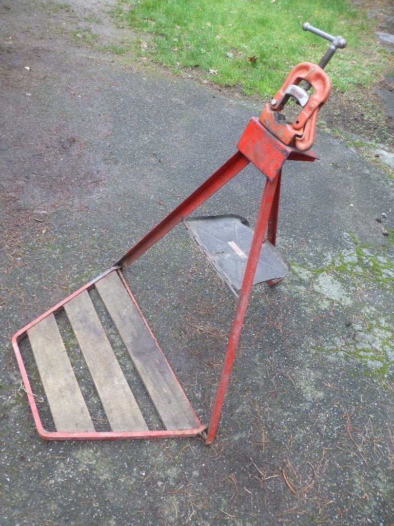 driepikkel virax met buizenklem ridgid, Doe-het-zelf en Bouw, Ophalen, Gebruikt, Ridgid