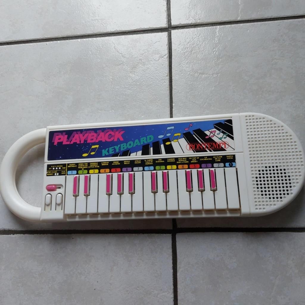 keyboard vintage bontempi, Muziek en Instrumenten, Keyboards, Ophalen, Gebruikt