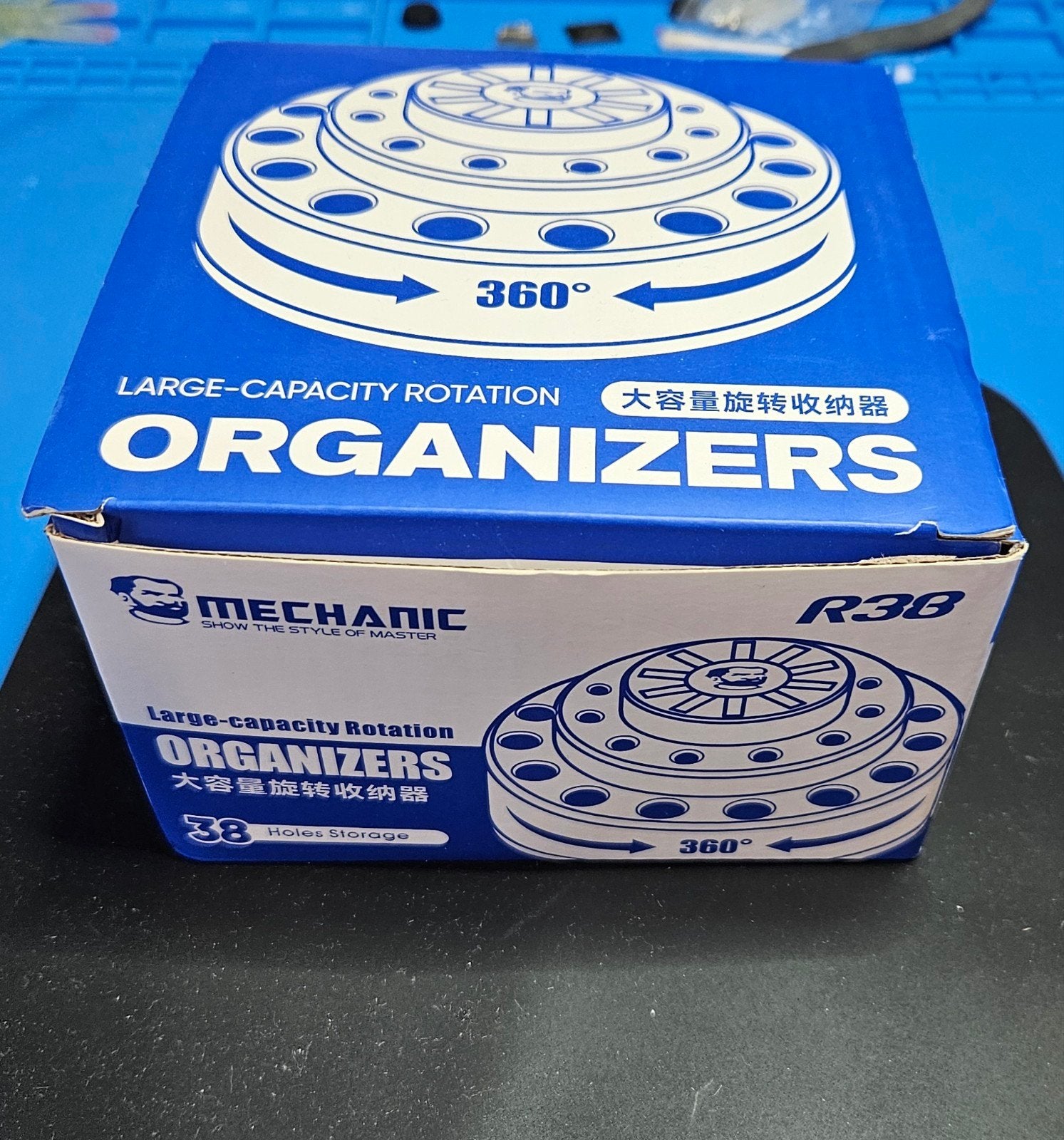 Support de rangement rotatif 360 pour outils de réparation, Enlèvement ou Envoi
