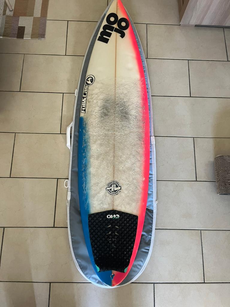 6’3” shortboard, Ophalen, Gebruikt, Shortboard, Met draagtas