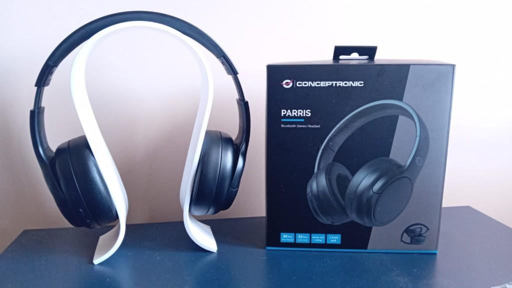 CONCEPTRONIC | PARRIS03B Bluethoot Stereo Headset, Overige merken, Verzenden, Nieuw, Over oor (circumaural)