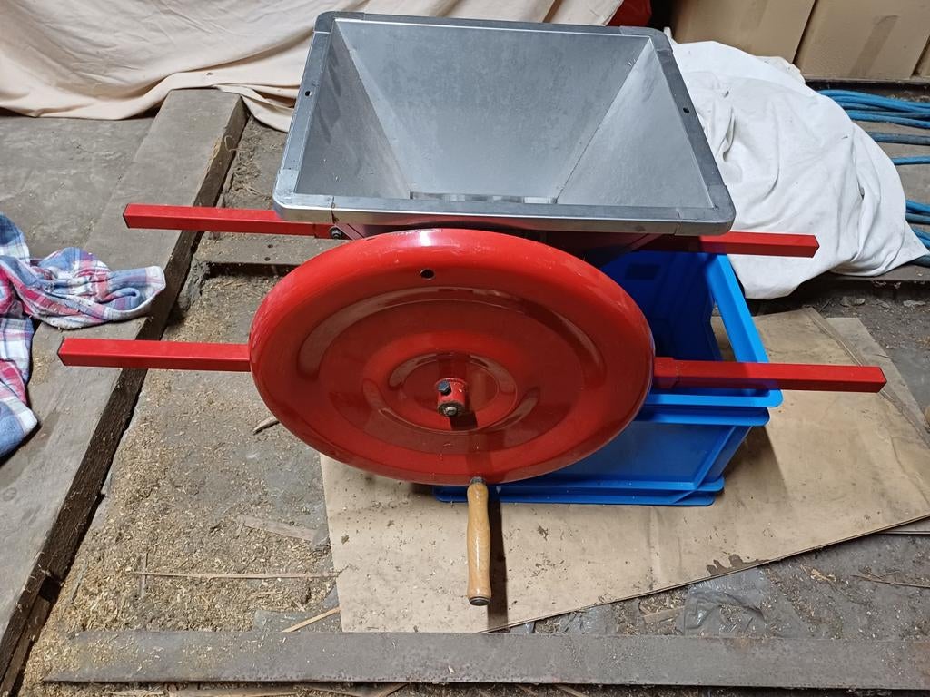 Fruitmolen inox, zéér goede staat., Ophalen