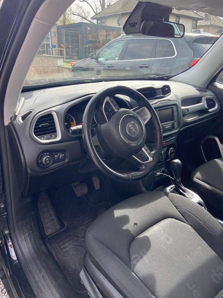 Jeep renegade, Auto's, Jeep, Automaat, Zwart, 5 zetels, 5 deurs