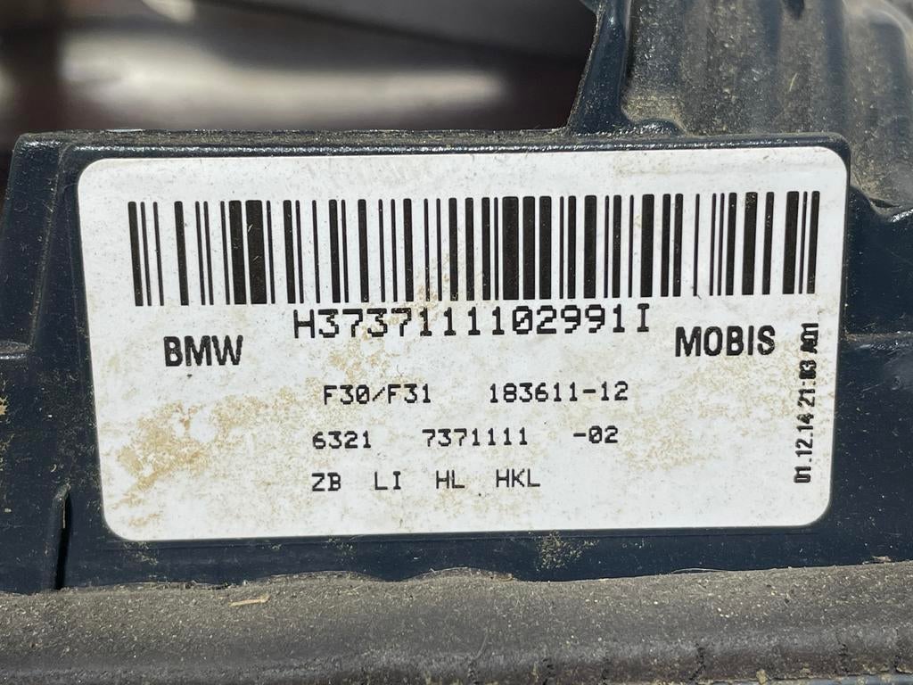 Feu arriere gauche ABIMEE BMW F30/F31  6321 7371111   02, Autos : Pièces & Accessoires, Enlèvement, Utilisé, BMW