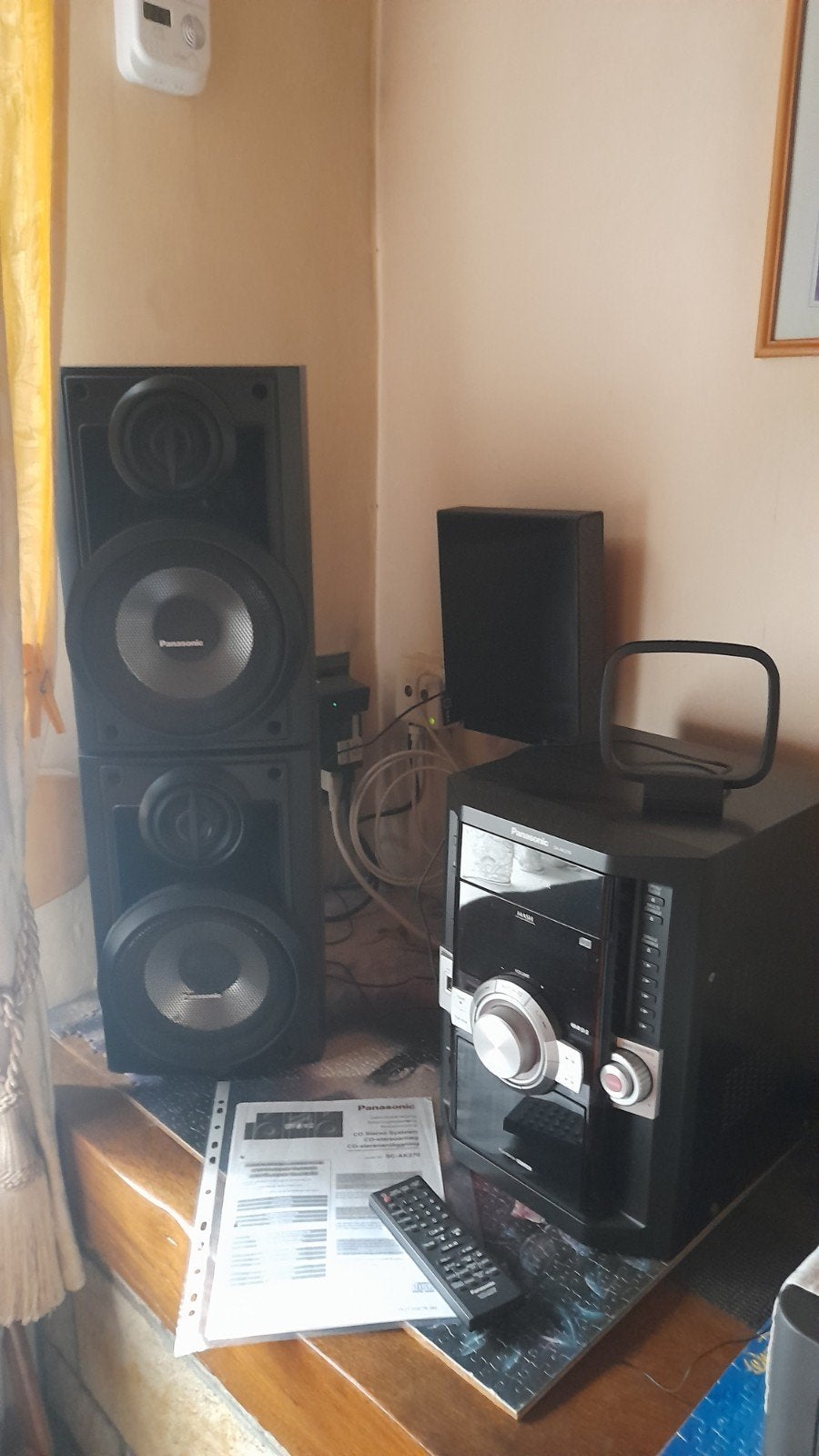 Chaîne stéréo Panasonic SC-AK 270, 250 watts., Enlèvement, Comme neuf, Deck cassettes ou Lecteur-enregistreur de cassettes