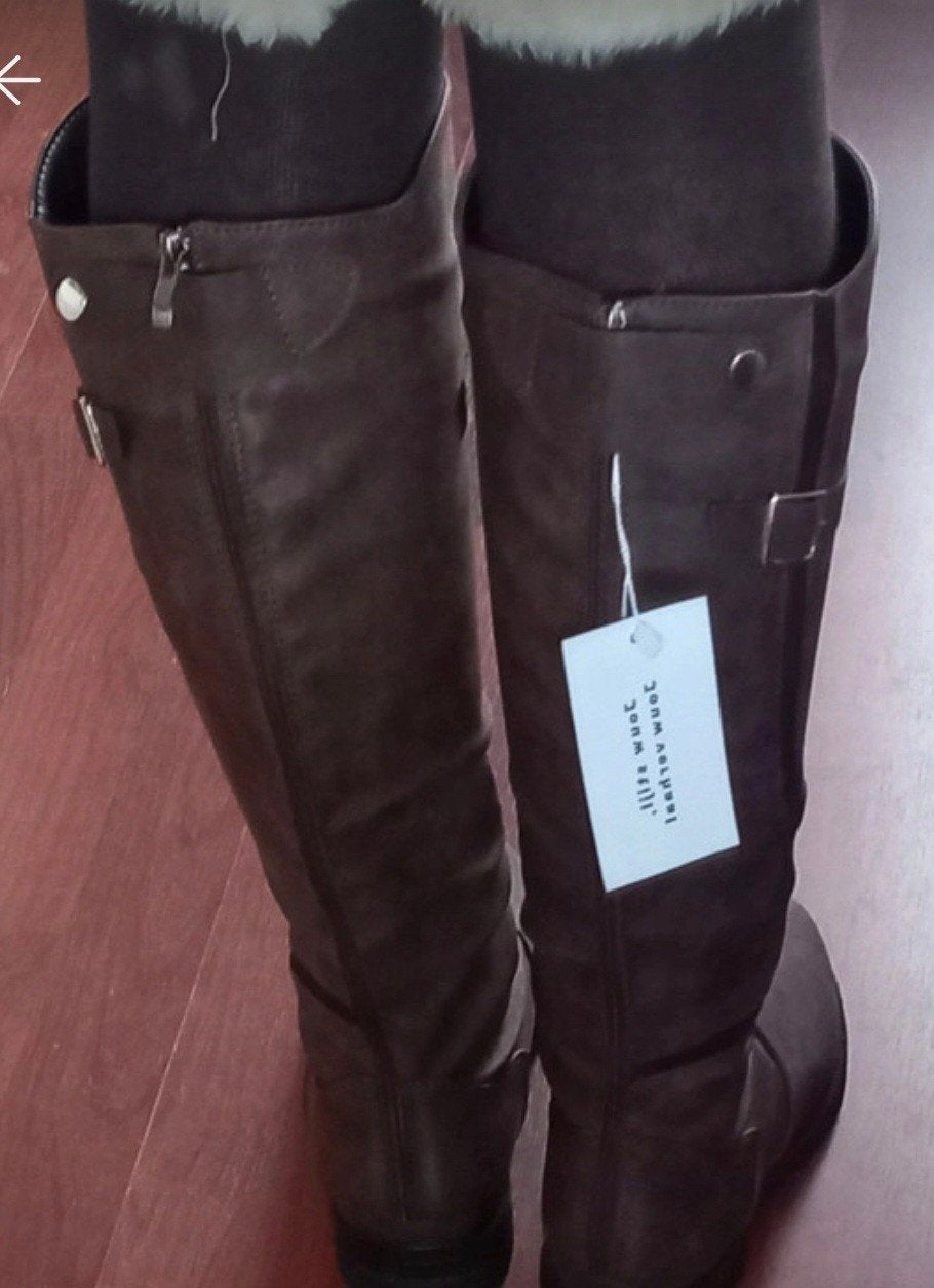 nouvelles bottes de pluie brunes modernes, Neuf, Bottes de pluie, Enlèvement ou Envoi, Brun