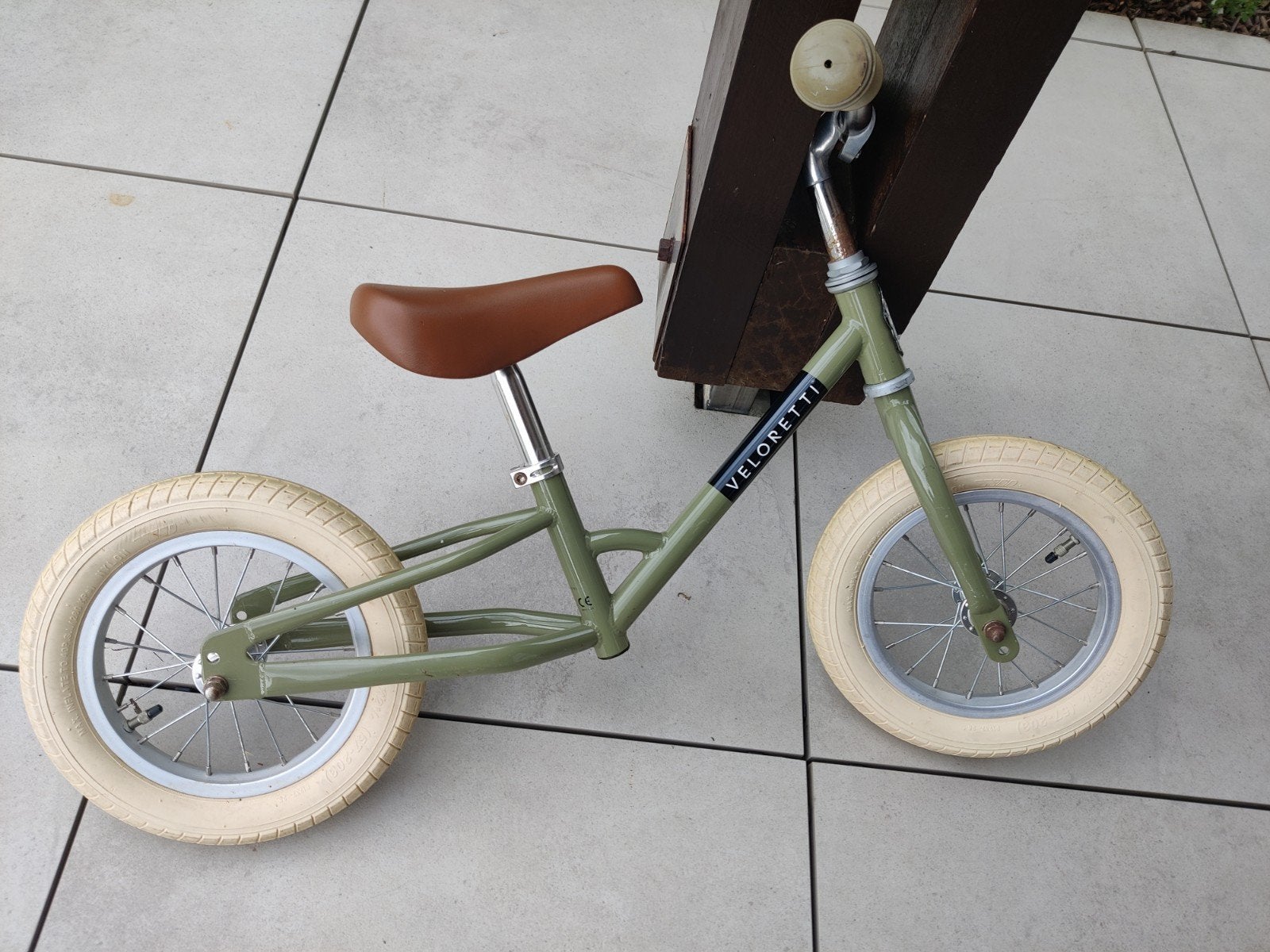 Veloretti tricycle desert moss, Ophalen