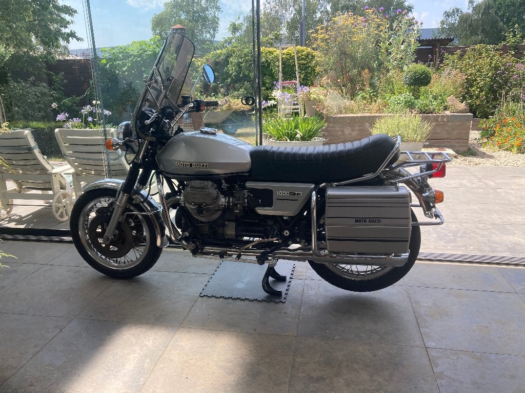 Set originele Guzzi koffers, Enlèvement, Utilisé