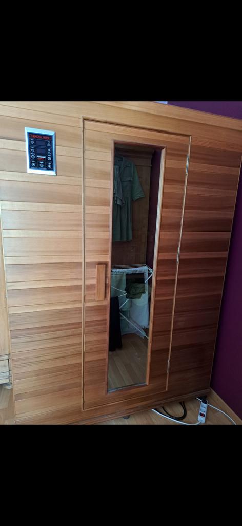 Infrarood cabine Health Mate 2/3 personen. Sauna infrarood, Enlèvement, Comme neuf, Infrarouge