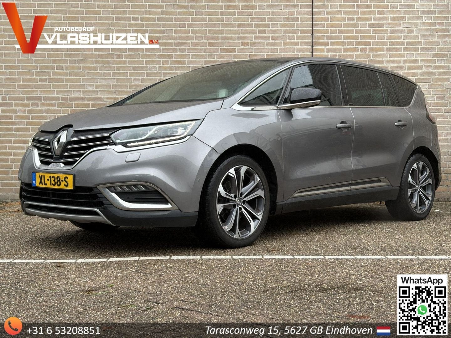 Renault Espace 1.6 dCi Initiale Paris 7p. | Pano | HUD | Cam, Automaat, Monovolume, Verwarmde buitenspiegels, Bedrijf