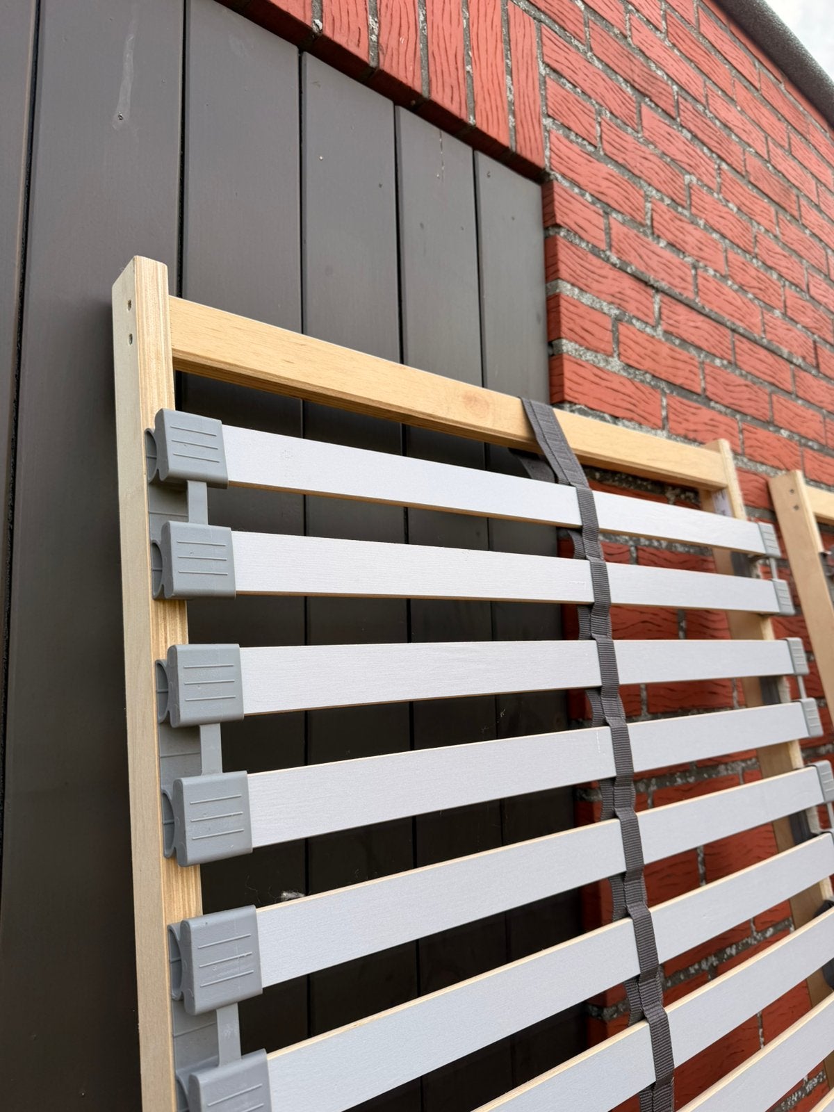 Gratis lattenbodems, Ophalen, Gebruikt, Tweepersoons, 140 cm