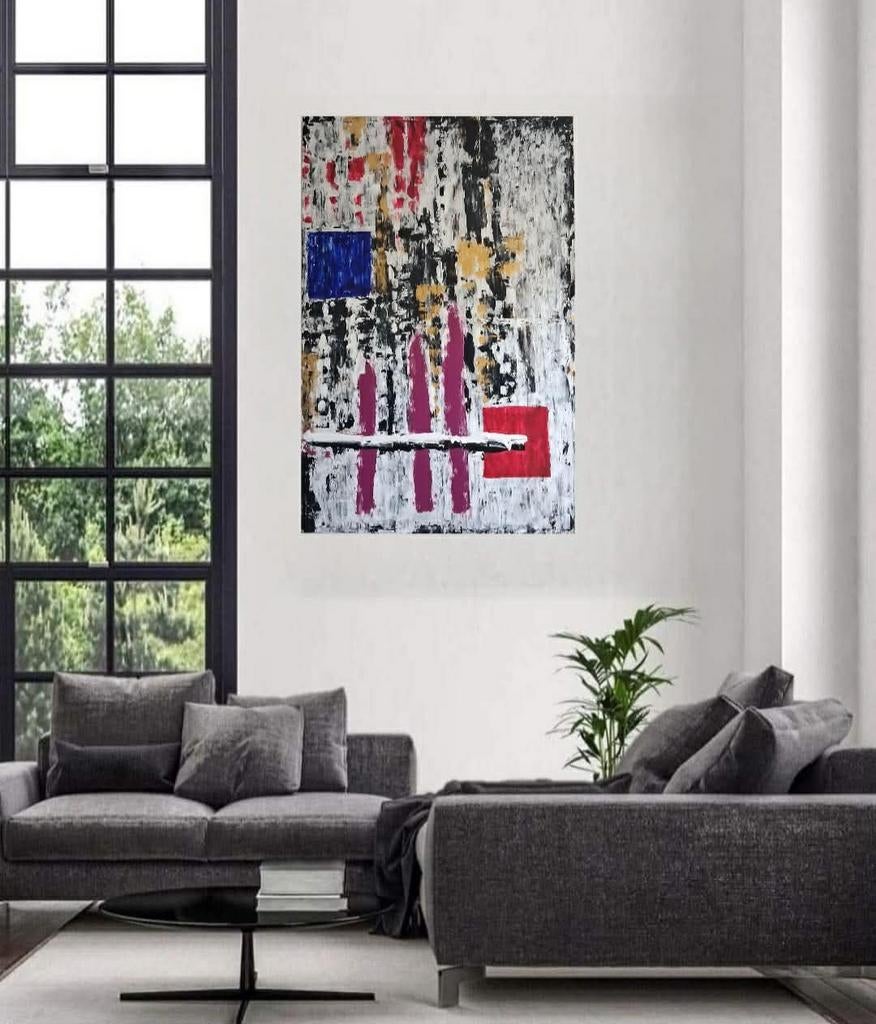La vraie vie, Antiquités & Art, Art | Peinture | Abstraite, Enlèvement