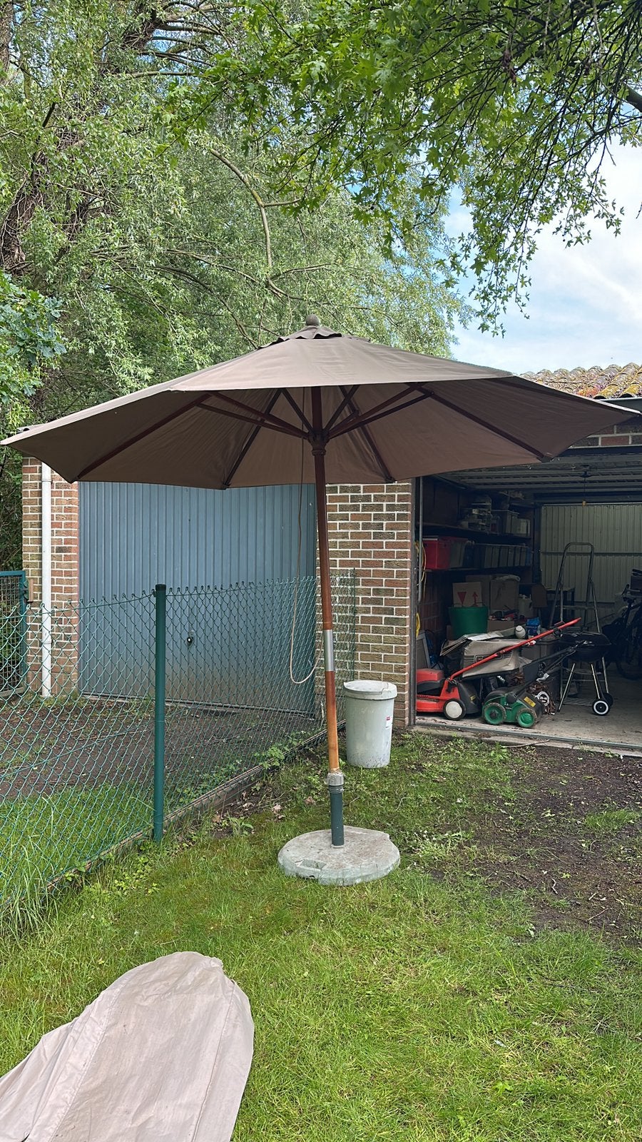 Tuinparasol, Tuin en Terras, Ophalen, Gebruikt
