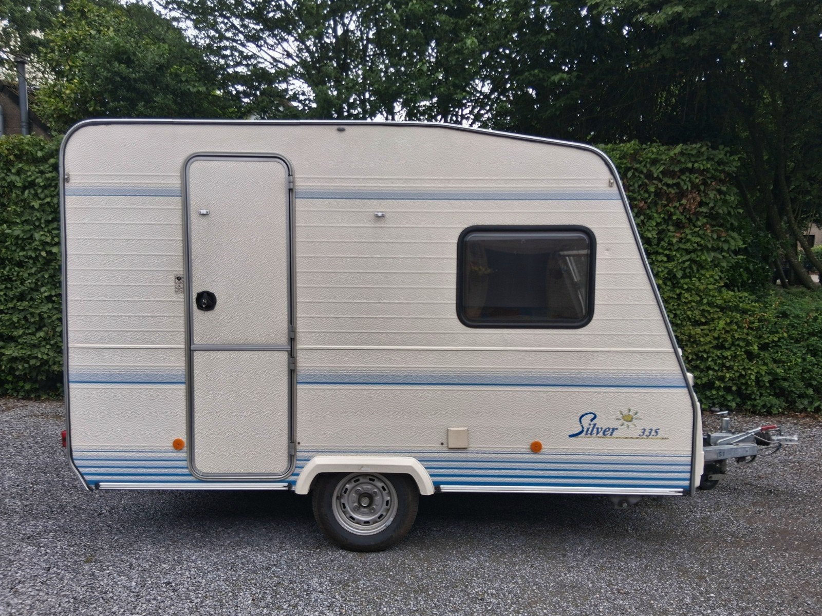 Caravan keuringsvrij met voortent, Caravans en Kamperen, Caravans, Particulier, tot en met 3, 500 - 750 kg, Treinzit, Caravelair