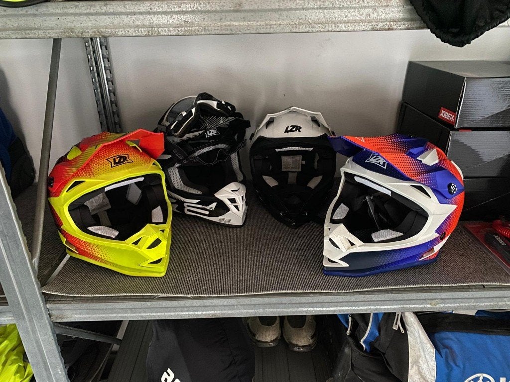 Cross Lazer OR1 helmen, Motoren, Lazer, Offroadhelm, Dames, L