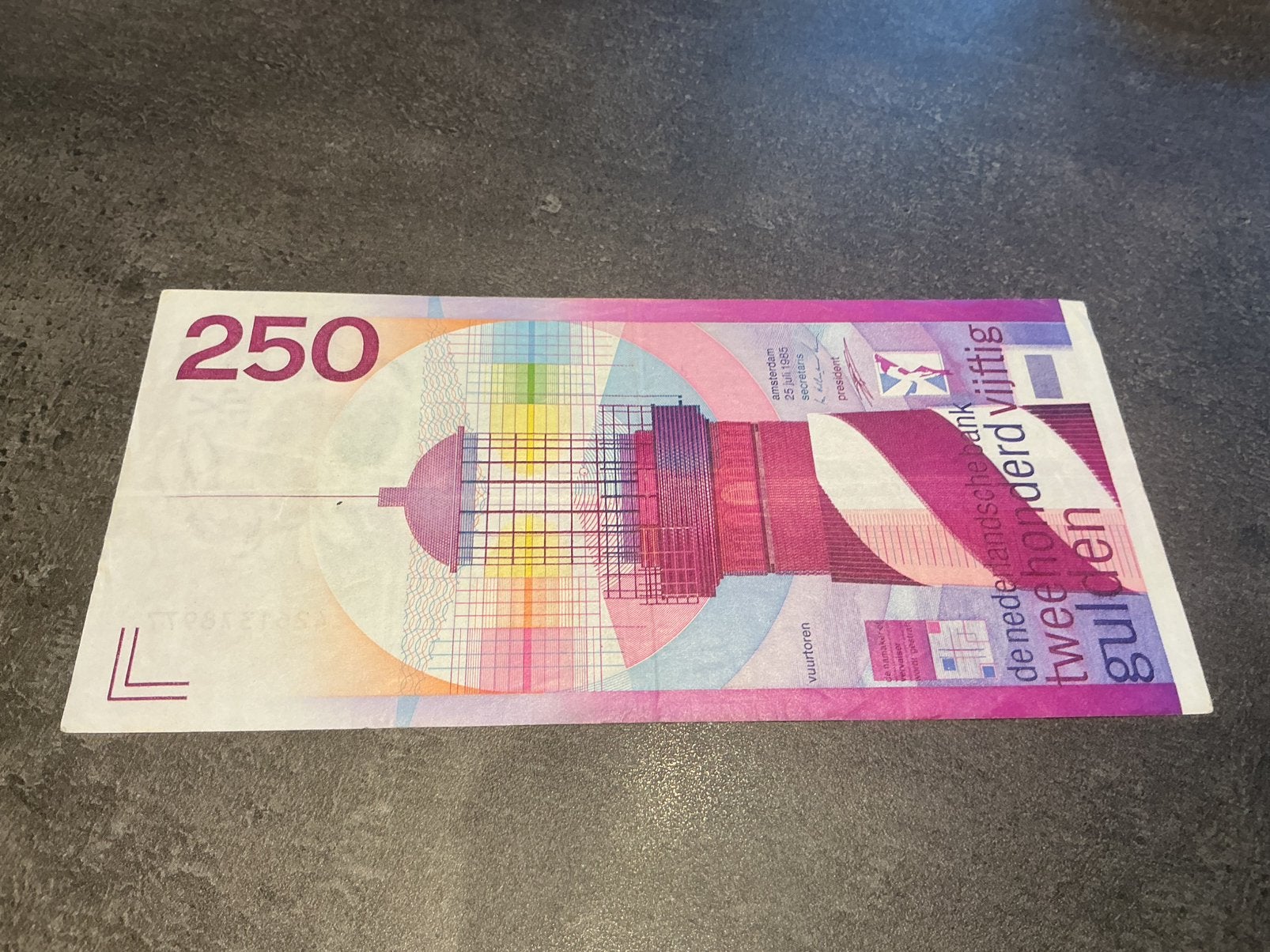 Nederland 250 gulden 1985 zeer mooi, Ophalen of Verzenden