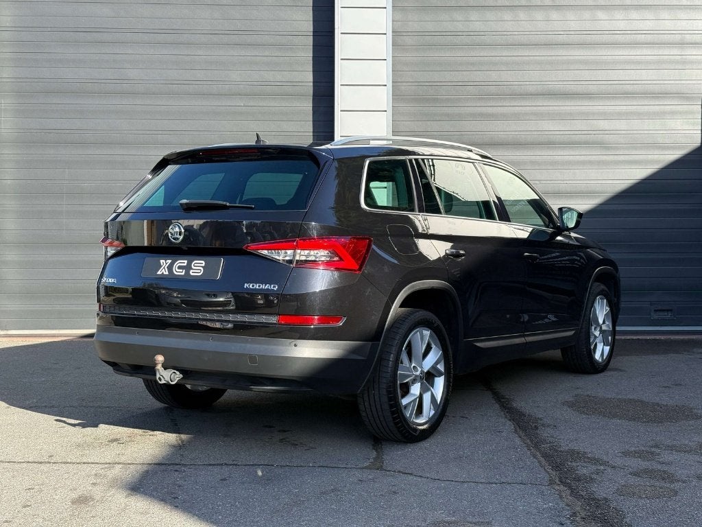 Skoda Kodiaq 1.4 TSI 4x4 Style DSG Leder Trekhaak, Auto's, Automaat, https://public.car-pass.be/vhr/1d5e4ea6-9f36-4138-930c-05d16318fca7?lang=nl