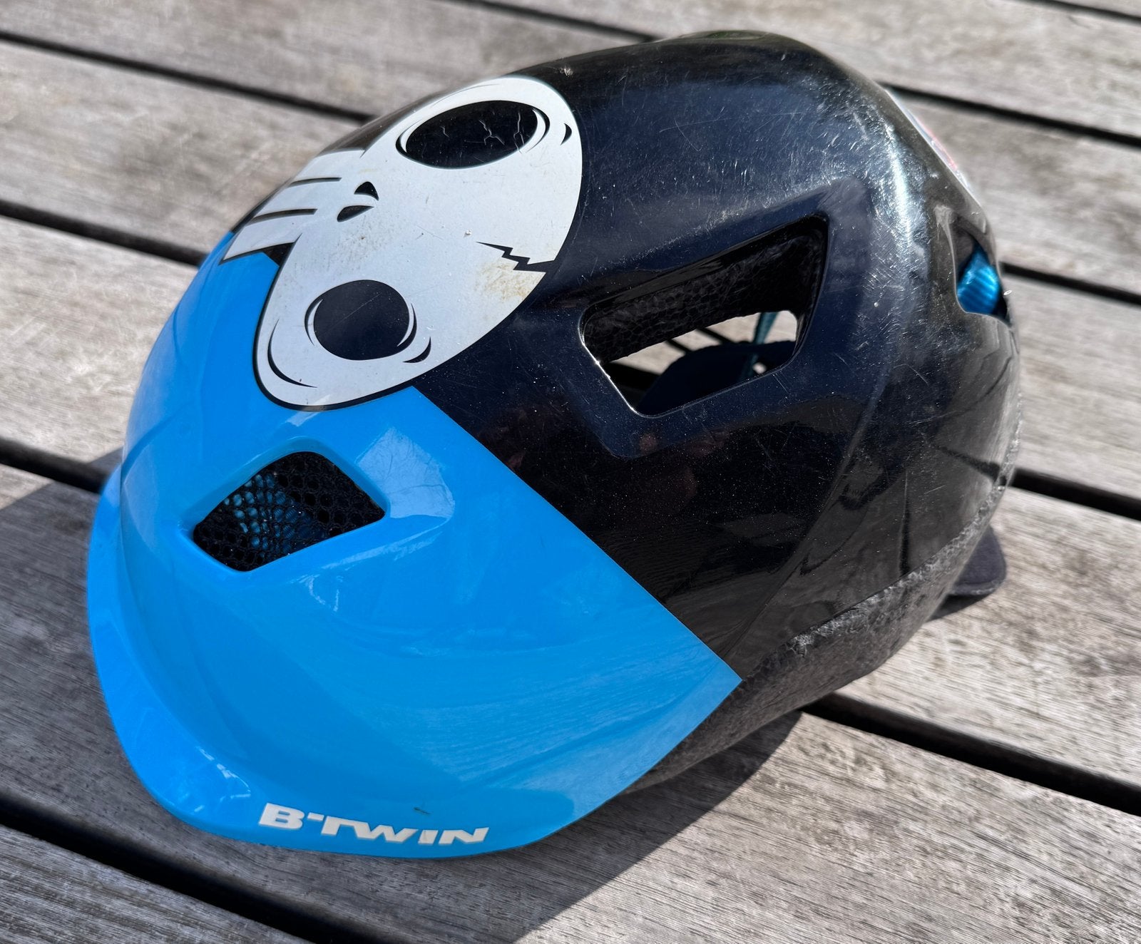 Casque enfant vélo, Enlèvement, Utilisé