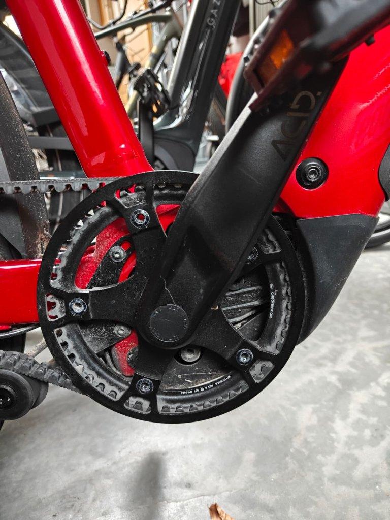 Gates CDX tandriem Carbon Drive 128T, Vélos & Vélomoteurs, Vélos Pièces, CDX, Comme neuf, Dérailleur ou Chaîne, Carbone