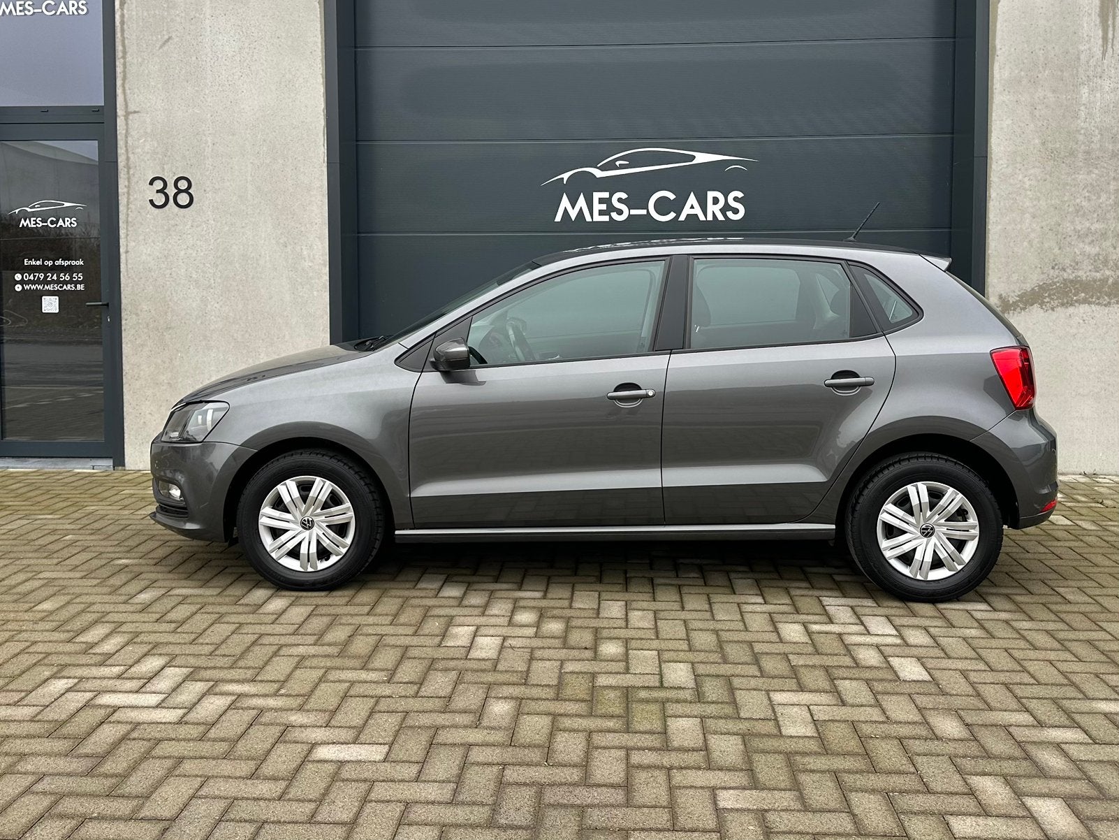 Volkswagen Polo 1.0Essence / Airco - Cruise Contrôle 2017, Autos, Argent ou Gris, Achat, Entreprise, Boîte manuelle