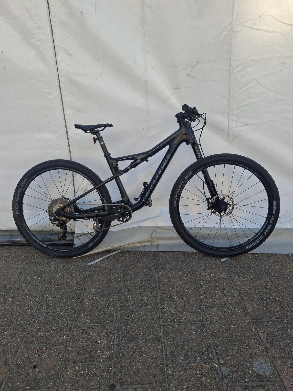 Scalpel-Si Carbon 2 Cannondale (taille S) - XTR/XT - noir ma, Autres marques, Comme neuf, Enlèvement, VTT tout suspendu