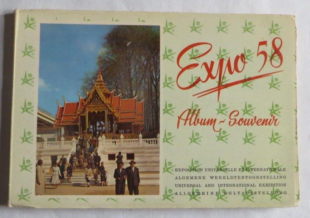 Expo 58 - officieel catalogusboekje - 18x12,5cm, Antiek en Kunst, Antiek | Boeken en Manuscripten, Ophalen of Verzenden