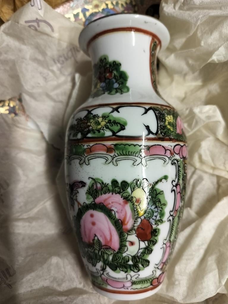 Chinees vaas en borden, Antiek en Kunst, Ophalen