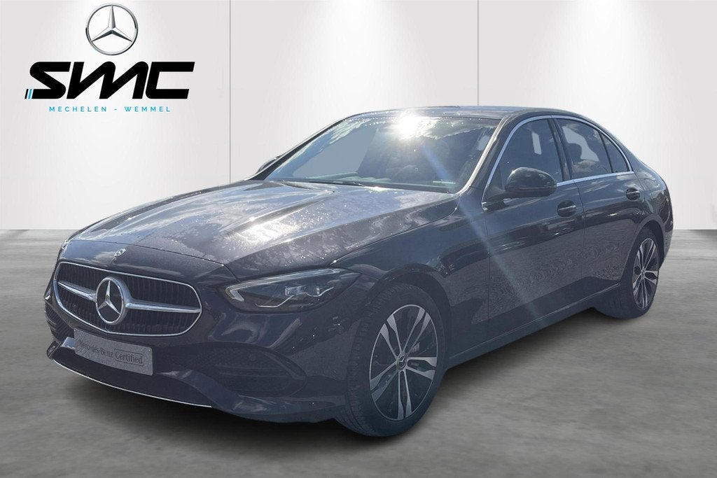 Mercedes-Benz C-klasse C 300 e Business Line, Auto's, Mercedes-Benz, Automaat, 4 deurs, Zwart, 4 cilinders