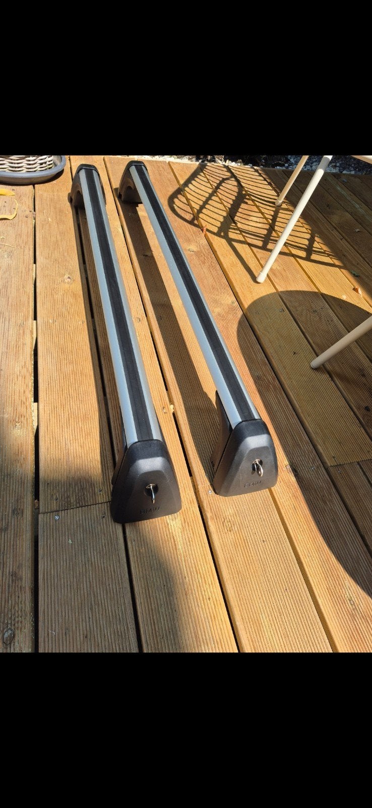 Barres de toit BMW (BMW X1), Ophalen