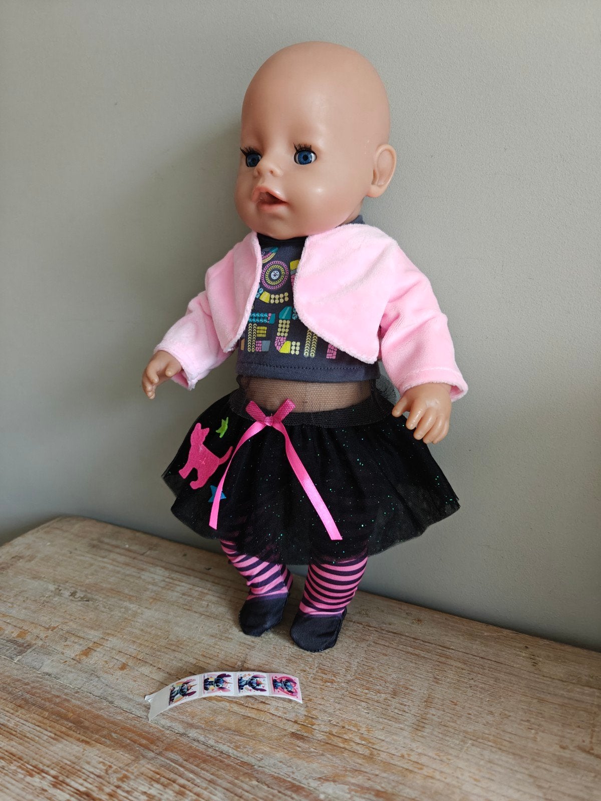 Baby Born 40-43cm outfit, pop niet inbegrepen., Ophalen of Verzenden, Zo goed als nieuw, Babypop