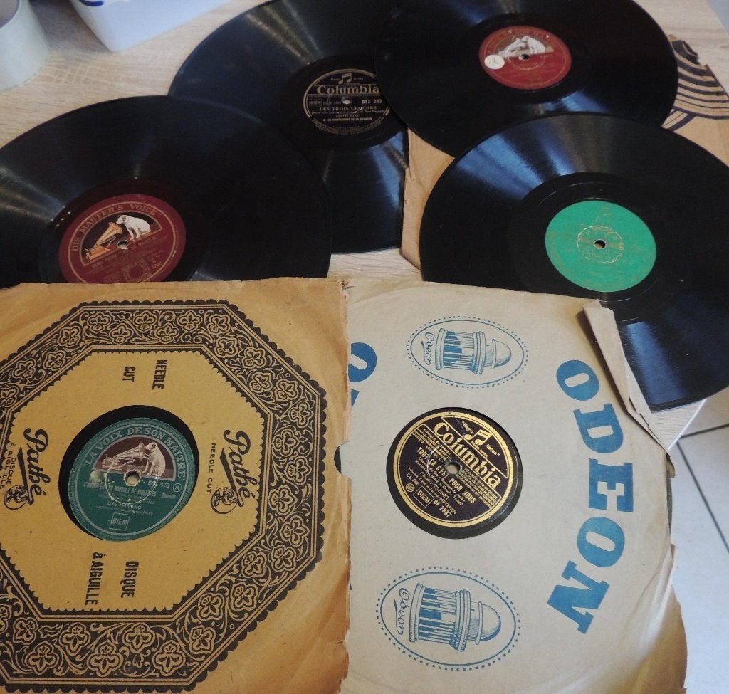 Lot de 6 vinyls 78 tours, CD & DVD, Vinyles | Autres Vinyles, Envoi, Utilisé, 10 pouces, Autres types