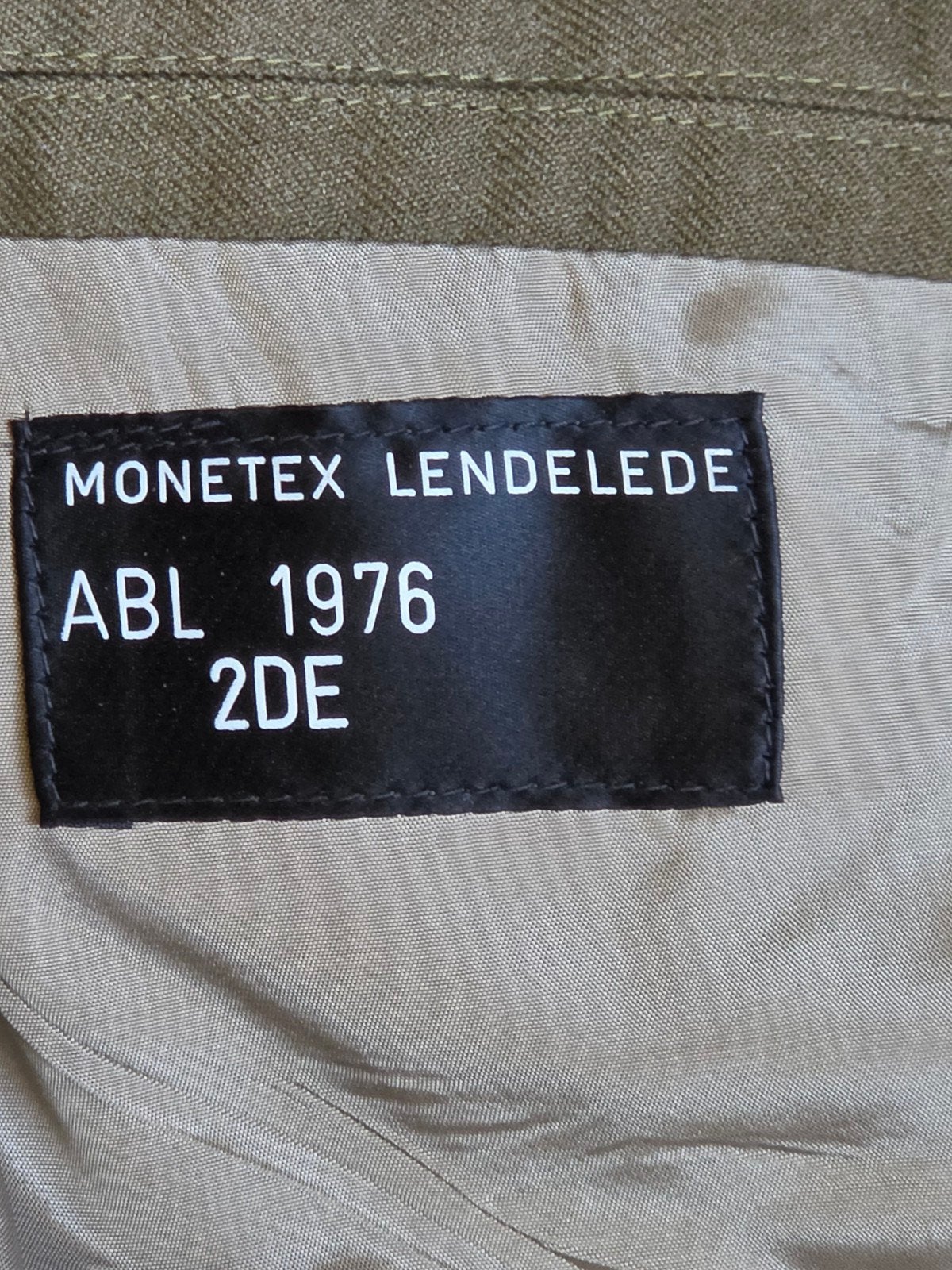 Uniform Belgisch Leger 4, Verzamelen, Ophalen of Verzenden
