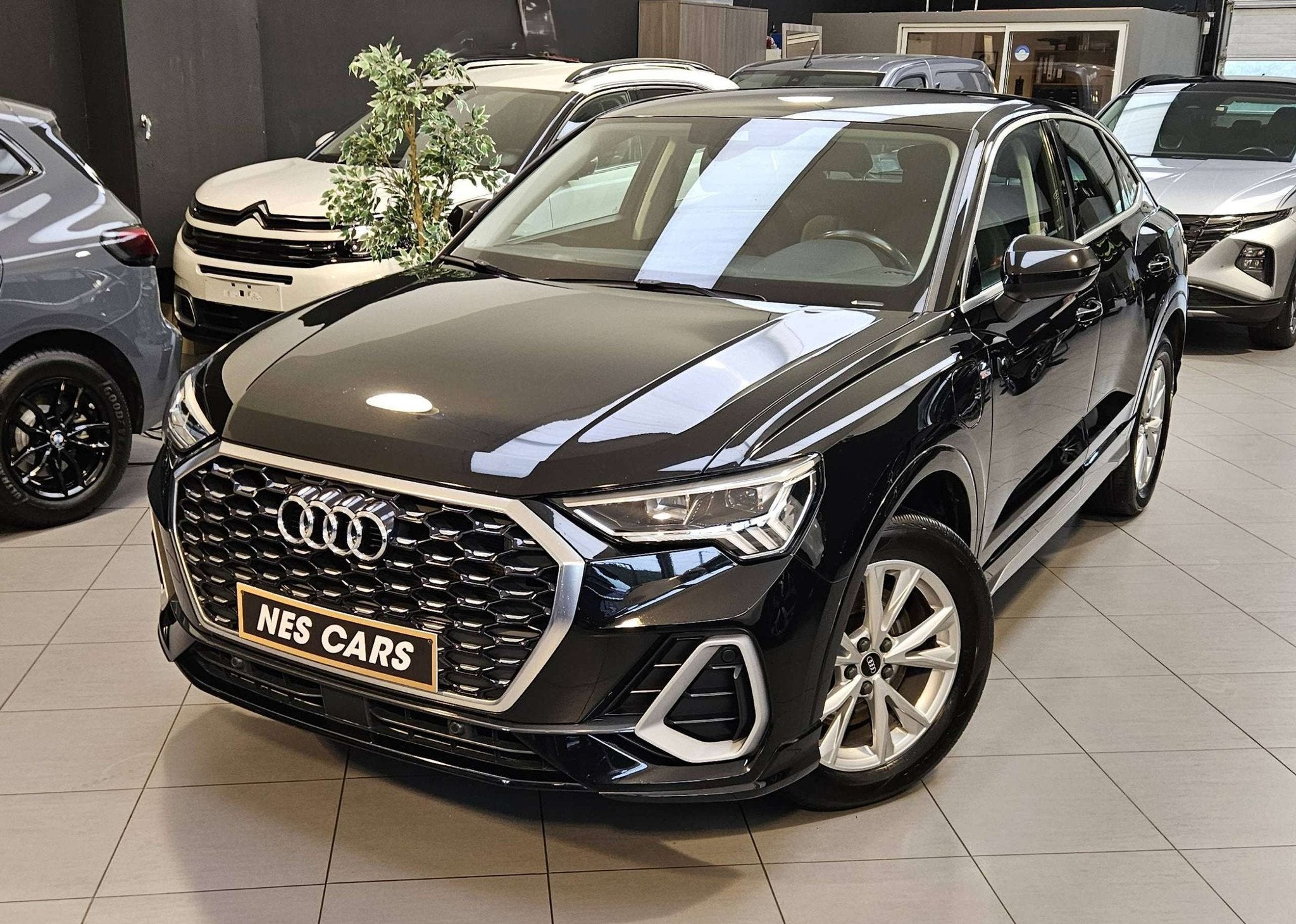 Audi Q3 Q3 SPORTBACK E-TRON 45 TFSIe S-LINE ,S-TRONIC,CUIR,G, Auto's, Gebruikt, 4 cilinders, Geheel digitaal combi-instrument