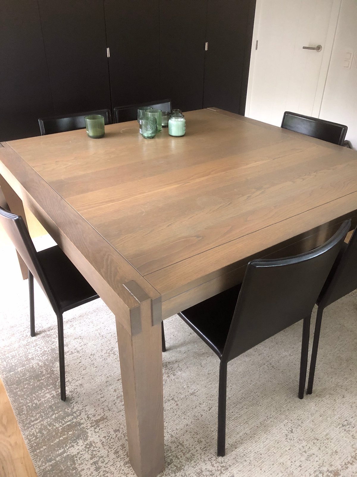 Eetkamer tafel vierkant, Huis en Inrichting, Ophalen of Verzenden, Zo goed als nieuw, Vierkant