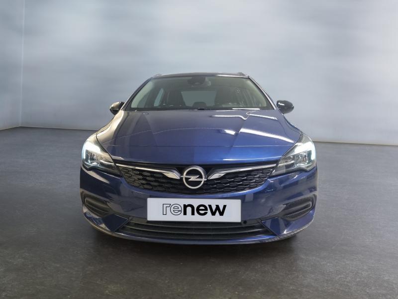 Opel Astra Sports Tourer 1.2 Turbo Elegance, Auto's, 1199 cc, Blauw, Bedrijf, 97 kW