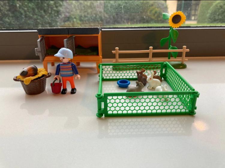 Zone de soin des lapins Playmobil, Enlèvement ou Envoi, Comme neuf