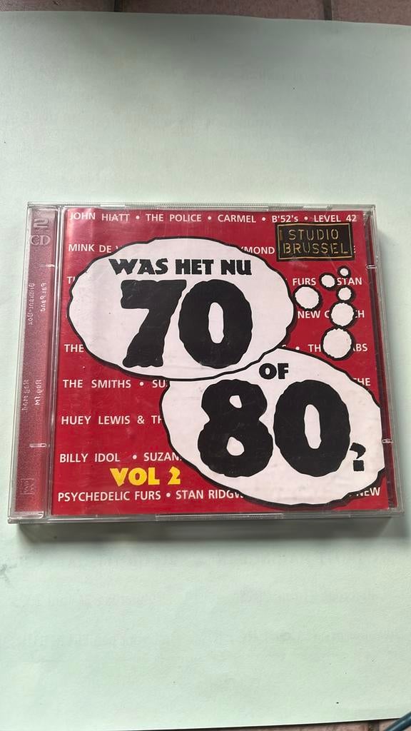 2 CD was het nu 70 of 80 volume 2, Cd's en Dvd's, Ophalen, Zo goed als nieuw