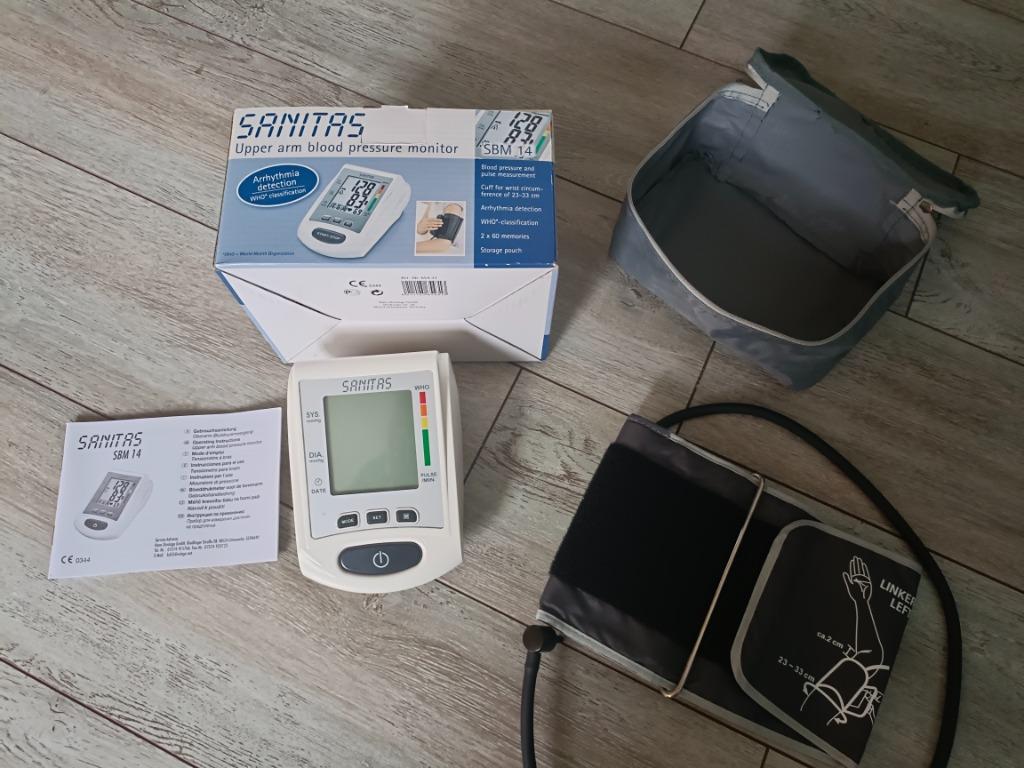 SANITAS SBM 14 Tensiomètre à bras, Enlèvement, Utilisé